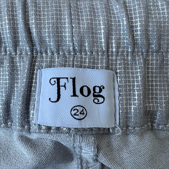 Bevy Flog Grey and White Checker Joggers - Size 24 - Picture 5 of 7